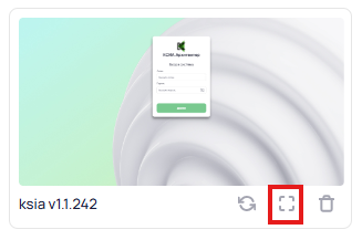 Переход в полноэкранный режим